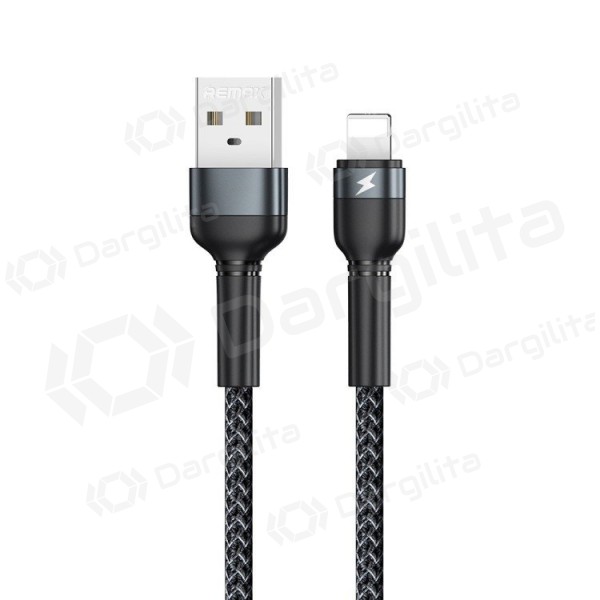 Lightning laidas Remax RC-124i USB-A į Lightning 1 m juodas