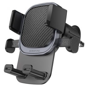 Automobilinis telefono laikiklis Borofone BH120 (air vent) juodas