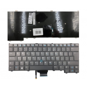 Dell: Latitude E7240, E7440, D4HRW klaviatūra