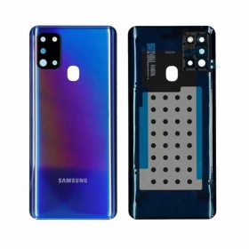 Samsung A217 Galaxy A21s 2020 galinis baterijos dangtelis (mėlynas) (service pack) (originalus)