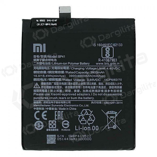 Xiaomi Mi 9T baterija, akumuliatorius (BP41) (originalus)