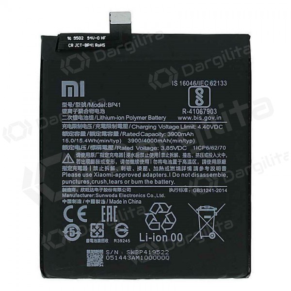 Xiaomi Mi 9T (BP41) baterija / akumuliatorius (4000mAh) (service pack) (originalus)