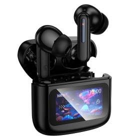 Belaidės ausinės su mikrofonu Hoco EQ14 Bluetooth 5.4 juodos