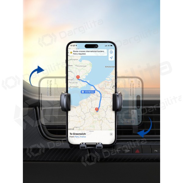 Automobilinis telefono laikiklis Joyroom JR-ZS351 juodas Automobilinis telefono laikiklis Joyroom JR-ZS351 juodas