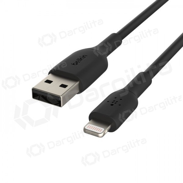 Lightning laidas Belkin Boost Charge USB-A į Lightning 1 m juodas