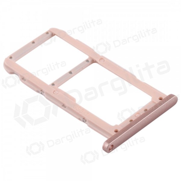 Huawei P20 Lite SIM kortelės laikiklis rožinis (Sakura Pink)