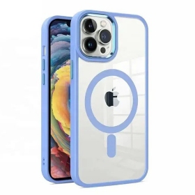 Apple iPhone 15 Plus dėklas "Premium Mag Cover" (baltas)