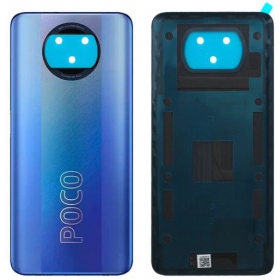 Xiaomi Poco X3 Pro / X3 / X3 NFC galinis baterijos dangtelis (mėlynas)
