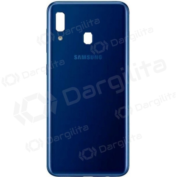 Samsung A205 Galaxy A20 2019 galinis baterijos dangtelis (mėlynas)