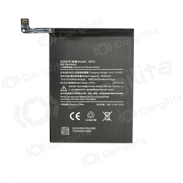 XIAOMI Redmi Note 9 Pro Max baterija / akumuliatorius (5020mAh) XIAOMI Redmi Note 9 Pro Max baterija / akumuliatorius (5020mAh)