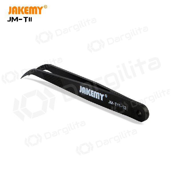 Metalinis antistatinis pincetas Jakemy JM-T11 ESD (3vnt )