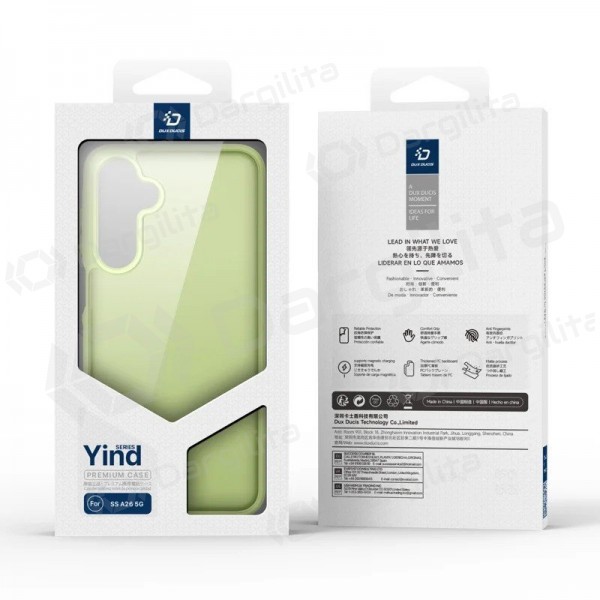 Samsung Galaxy S25+ dėklas "Dux Ducis Yind" (žalias)