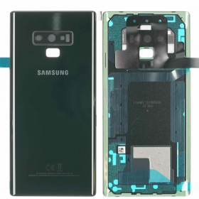 Samsung N960F Galaxy Note 9 galinis baterijos dangtelis juodas (Midnight Black) (naudotas grade A, originalus)