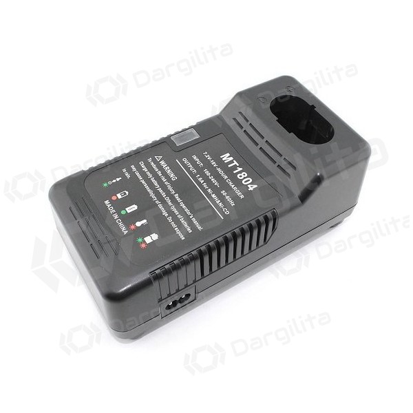 Akumuliatoriaus įkroviklis įrankiams MAKITA MT4148, 7.2V-18V 1.5A, Ni-MH/Ni-CD Akumuliatoriaus įkroviklis įrankiams MAKITA MT4148, 7.2V-18V 1.5A, Ni-MH/Ni-CD