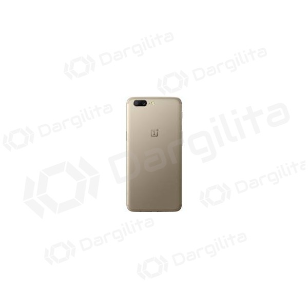 OnePlus 5 galinis baterijos dangtelis (auksinis) (naudotas grade B, originalus)