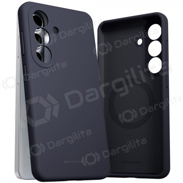 Samsung Galaxy A57 dėklas Mercury "Pure Magsafe Silicon Case" (tamsiai mėlynas)