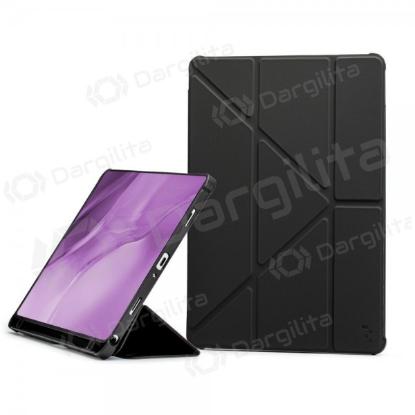 Samsung Galaxy Tab A9 8.7, Tab A11 8.7 dėklas "Origami" (juodas)