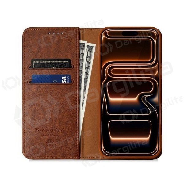 Samsung Galaxy A32 4G dėklas "HDD Clasp Wallet Case" (juodas)