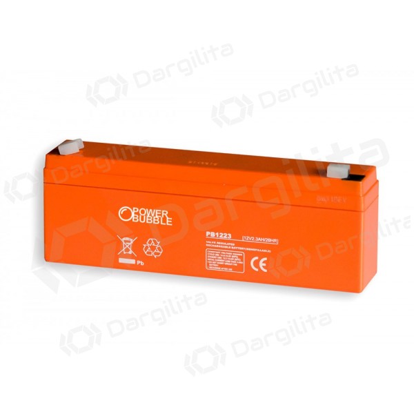 Akumuliatorius Power Bubble PB12023 (2.3Ah, 12V)