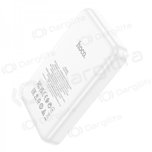 Išorinė baterija Power Bank Hoco J109 PD20W Magnetic 5000mAh balta