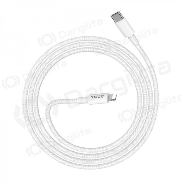 Lightning laidas Hoco X56 USB-C į Lightning 1 m PD baltas