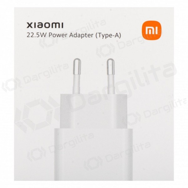 Telefono įkroviklis Xiaomi BHR7757EU 22.5 W USB-A Mi Fast Charge baltas