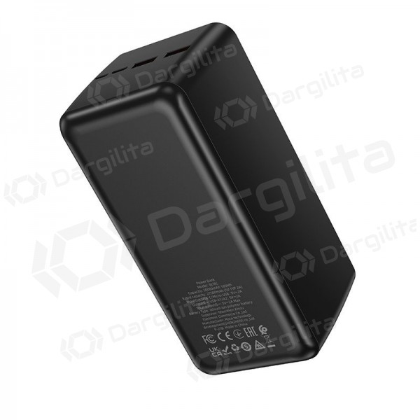 Išorinė baterija (Power Bank) Borofone BJ80C 50000 mAh 22.5 W, juoda