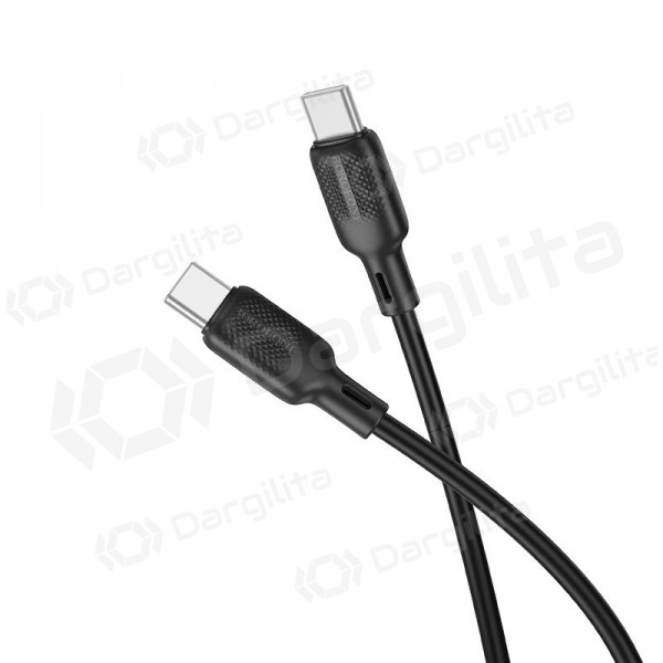 USB-C laidas Borofone BX113 USB-C į USB-C 2 m 60 W juodas