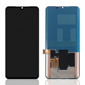 Xiaomi Mi Note 10 / Mi Note 10 Pro / Mi Note 10 Lite ekranas (juodas) (OLED) - Premium