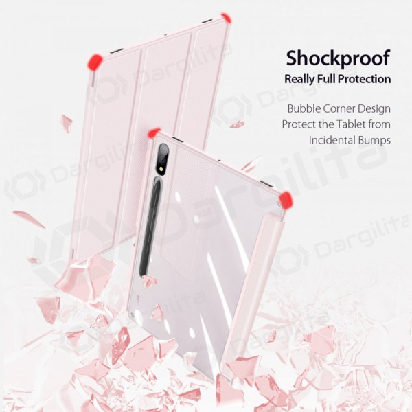 Samsung Galaxy Tab S10 FE Plus dėklas "Dux Ducis Toby" (rožinis)