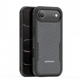 Apple iPhone Air dėklas "Dux Ducis Shld" juodas (Triangle Pattern)