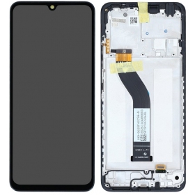 Xiaomi Redmi 14C 4G, Poco C75 ekranas (juodas) (su rėmeliu) (Premium)