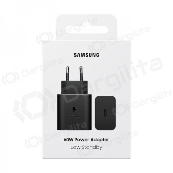 Tinklo įkroviklis Samsung EP-T6010NBEGWW 60 W USB-C juodas