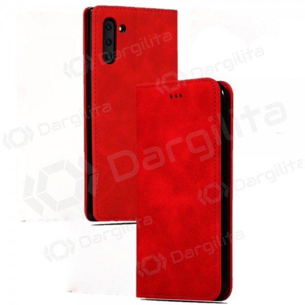 Xiaomi Redmi A7 4G dėklas "Business Style" raudonas