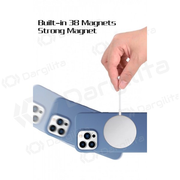 Samsung Galaxy S26+ dėklas "HDD Silicone MagSafe Case" (tamsiai pilkas)