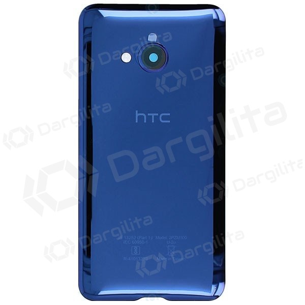 HTC U Play galinis baterijos dangtelis (mėlynas) (naudotas grade A, originalus)