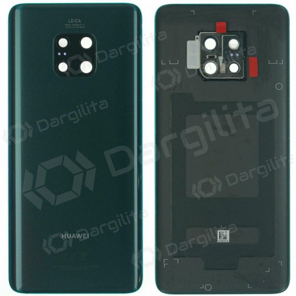 Huawei Mate 20 Pro galinis baterijos dangtelis žalias (Emerald Green) (naudotas grade A, originalus)
