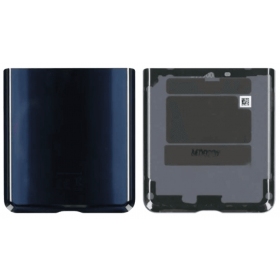 Samsung Galaxy Z Flip galinis viršutinis dangtelis (juodas) (originalus)