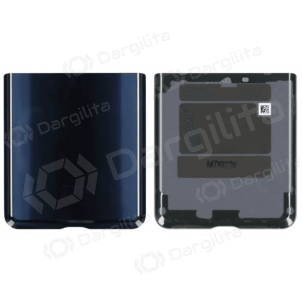 Samsung Galaxy Z Flip galinis viršutinis dangtelis (juodas) (originalus)