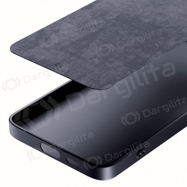 Samsung Galaxy S25+ dėklas "3MK Matt Case" (juodas)