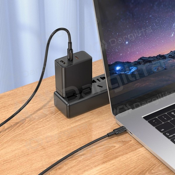 USB-C laidas Borofone BX111 USB-C į USB-C 1 m 60 W juodas