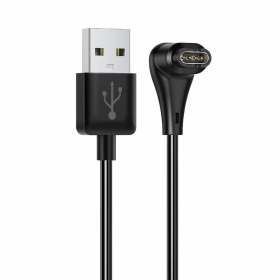 USB laidas USB-A į Garmin Watch 1 m juodas
