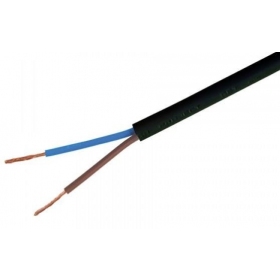 Lankstus kabelis Lietkabelis OMY BVV-LL 2x2.5 mm² varinis 100 m ritė
