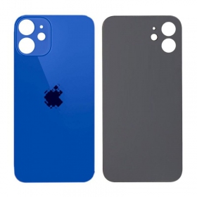 Apple iPhone 12 mini galinis baterijos dangtelis (mėlynas) (bigger hole for camera)