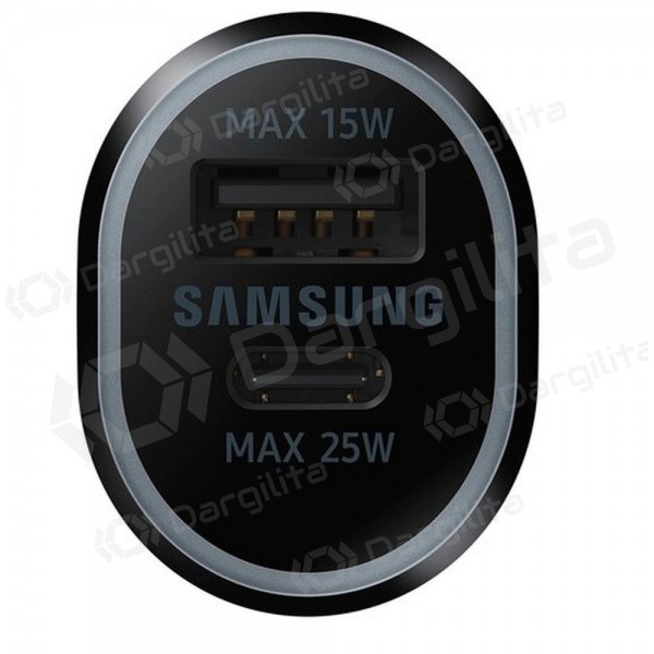 Automobilinis įkroviklis Samsung EP-L4020NBEGEU 40 W USB-C + USB-A juodas