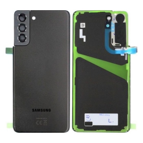 Samsung G996 Galaxy S21 Plus 5G galinis baterijos dangtelis (Phantom Black) (naudotas grade B, originalus)