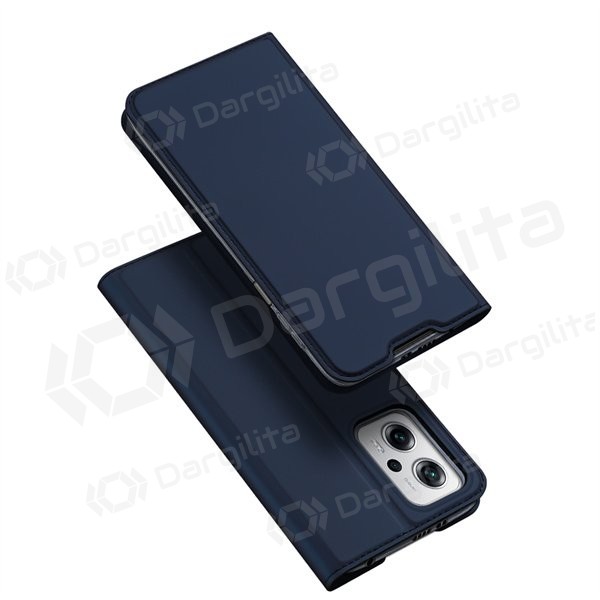 Xiaomi Poco X4 GT, Redmi Note 11T Pro, 11T Pro+ dėklas "Dux Ducis Skin Pro" (tamsiai mėlynas)