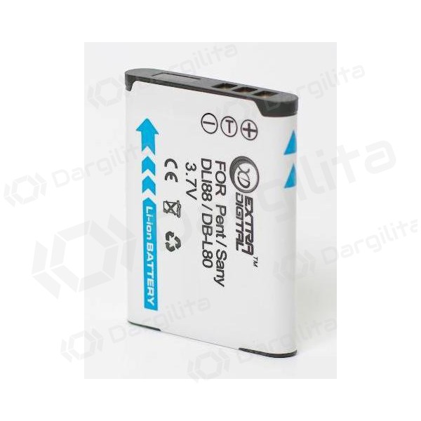 Sanyo DB-L80, D-Li88 foto baterija / akumuliatorius