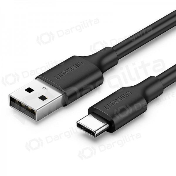 USB-C laidas Ugreen US287 USB-A į USB-C 1 m 3 A juodas