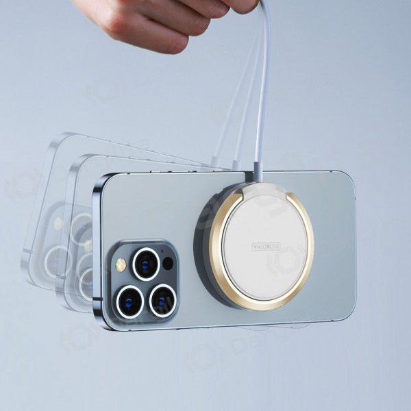 Įkroviklis belaidis DUZZONA W1 MagSafe 15W (baltas) Įkroviklis belaidis DUZZONA W1 MagSafe 15W (baltas)